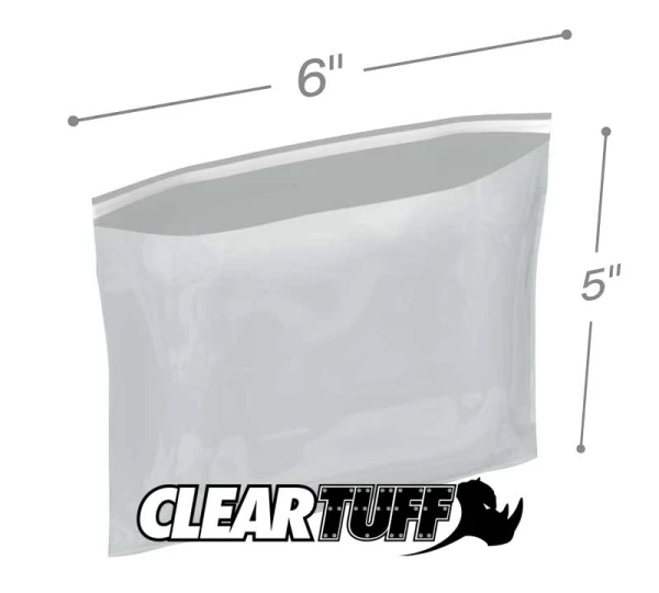 6 x 5 1.5 mil resealable polypropylene bags 6 x 5 1.5 mil resealable polypropylene bags