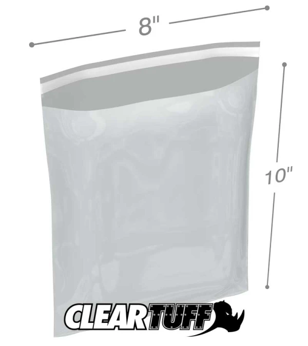 8 x 10 1.5 mil resealable polypropylene bags 8 x 10 1.5 mil resealable polypropylene bags