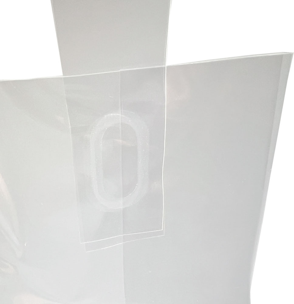 Reinforced Handle of 8 x 4 x 10 Polypropylene Bag with Handles