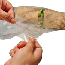 7" x 7" x 3" Lip N Tape Polypropylene Bags