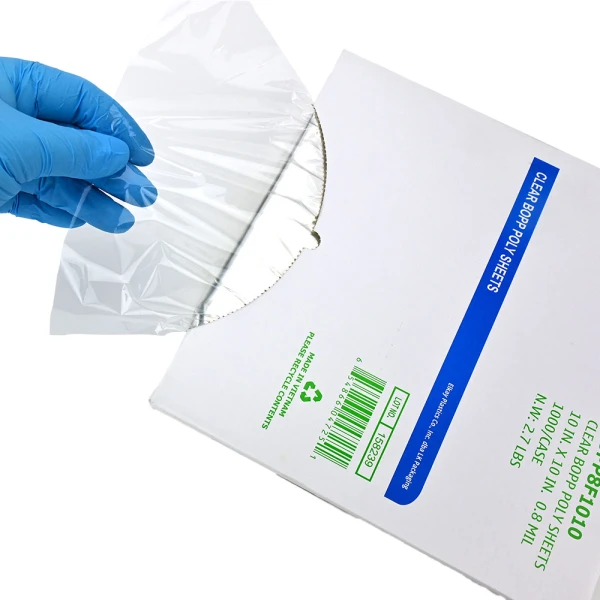 10 x 10 Polypropylene Sheets Case Dispensing 10 x 10 Polypropylene Sheets Case Dispensing