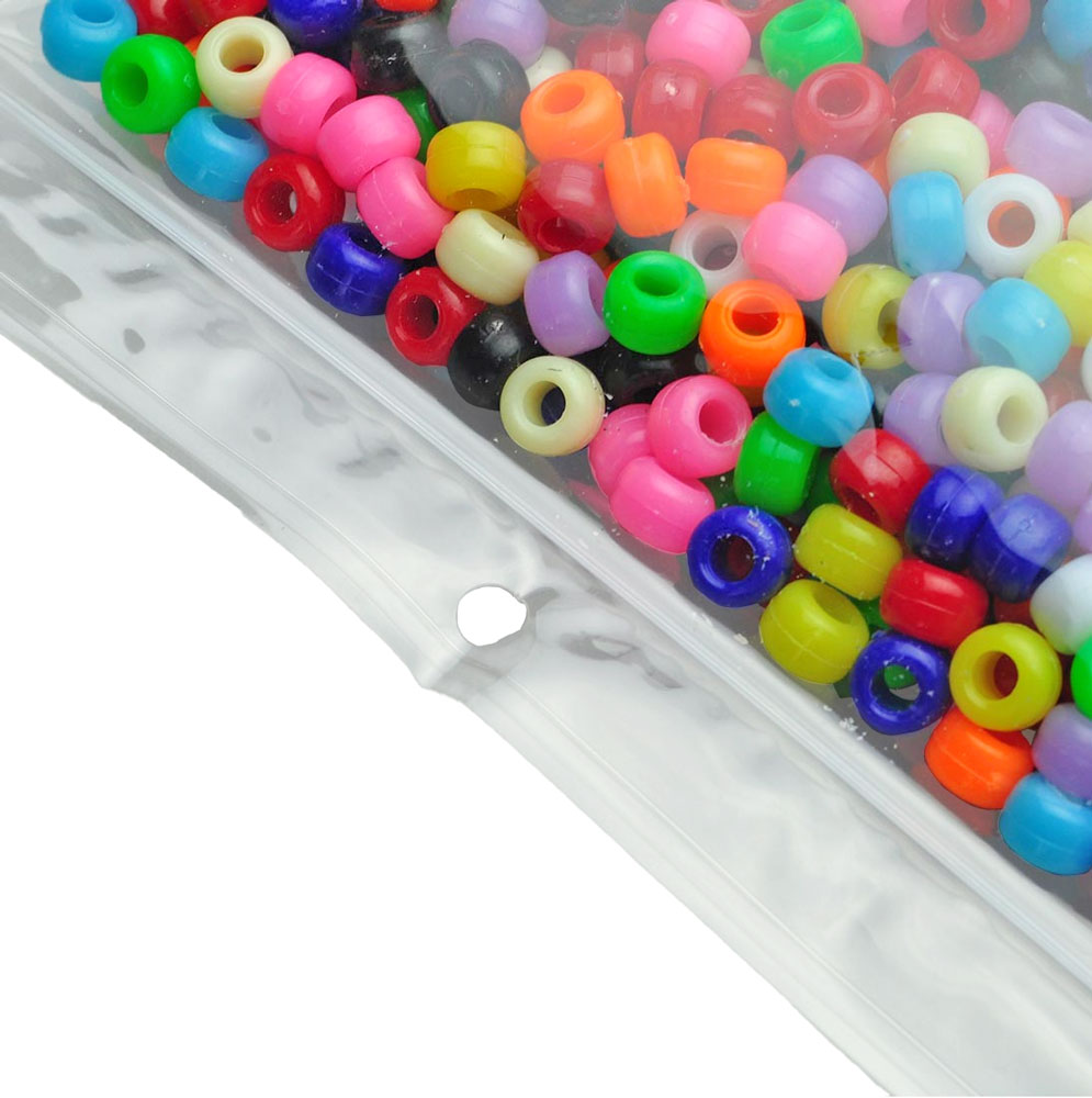 Polypropylene Zip Locking Bags with Hang Hole