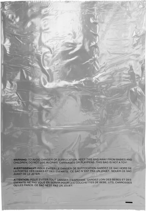 12 x 18 1.5 Mil Auto Bags with Suffocation Warning Front 12 x 18 1.5 Mil Pre-Opened Bags On Roll For Automated Bagging Front