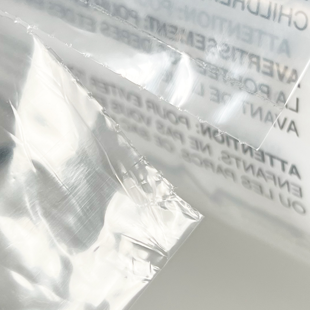 12 x 18 1.5 Mil Pre-Opened Bags On Roll For Automated Bagging Perforation