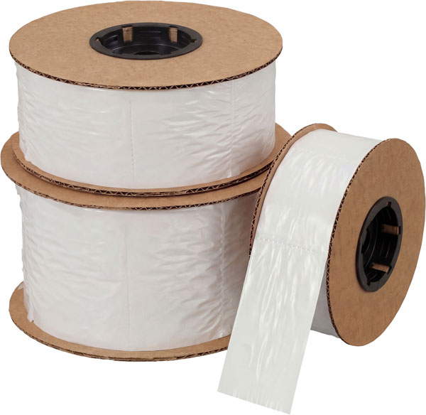 2 Mil White Front Auto Bags