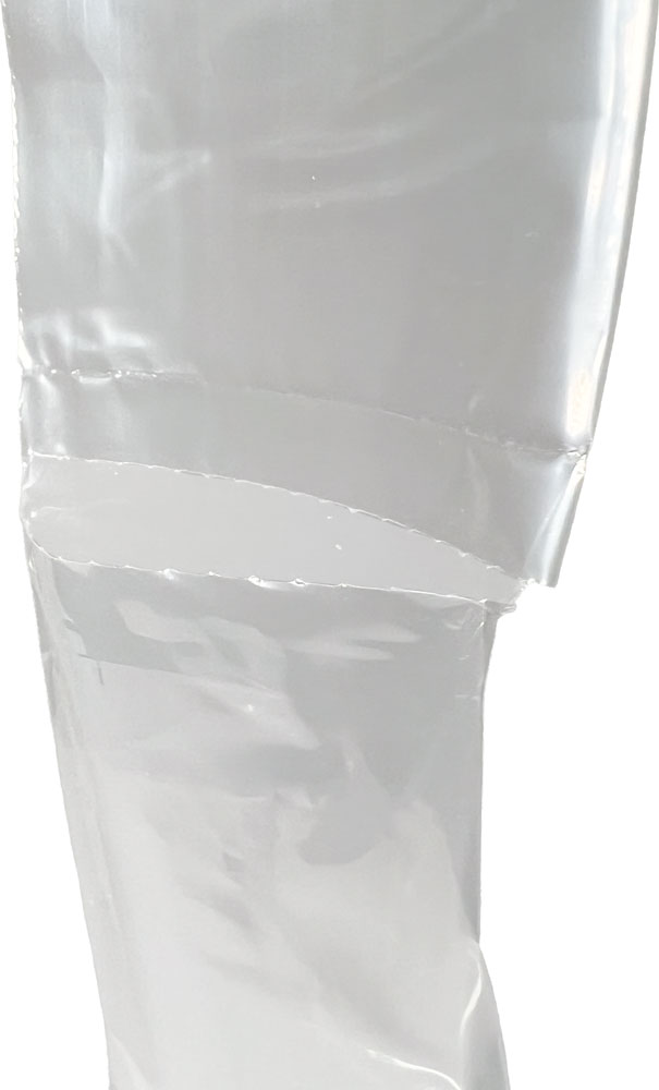 Perforation of 3 x 5 2 Mil Pre-Opened Bags On Roll For Automated Bagging