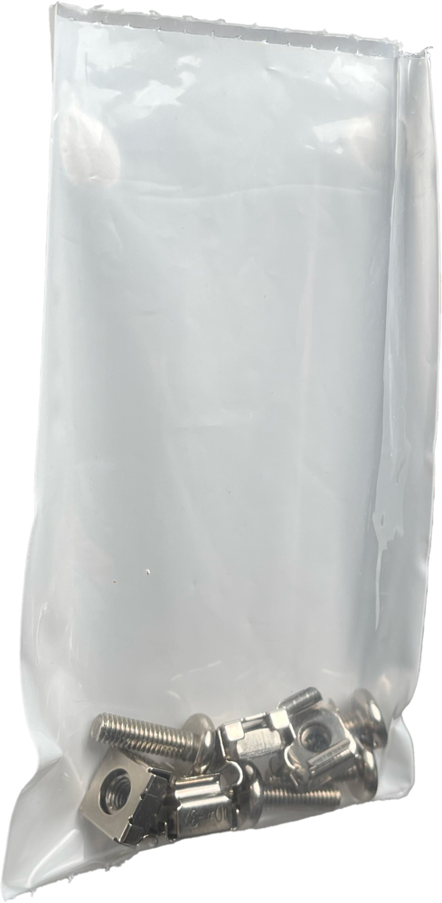 3 x 5 White Front Autobags Bag Clear back Clear Back 3 x 5 White Front Pre Opened Bags 2 Mil Machine Automated Bags
