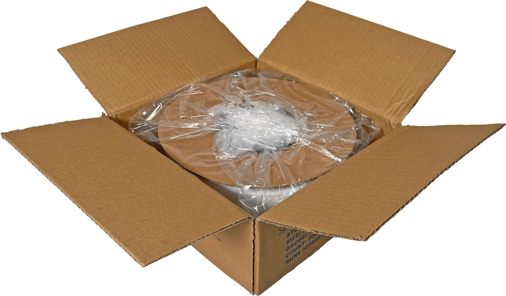 3 x 5 White Front Pre Opened Bags 2 Mil Machine Automated Bags Case