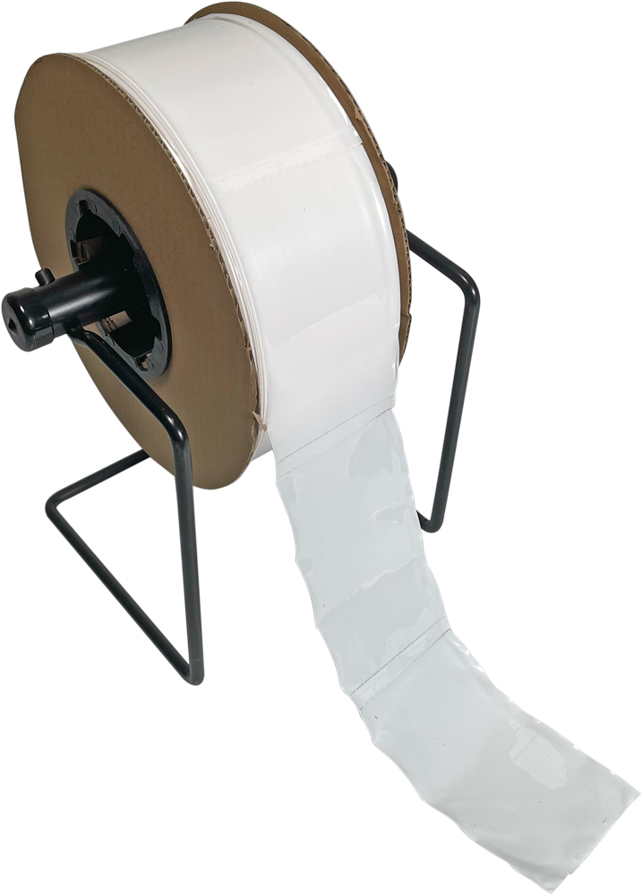 3 x 5 White Front Pre Opened Bags 2 Mil Machine Automated Bags