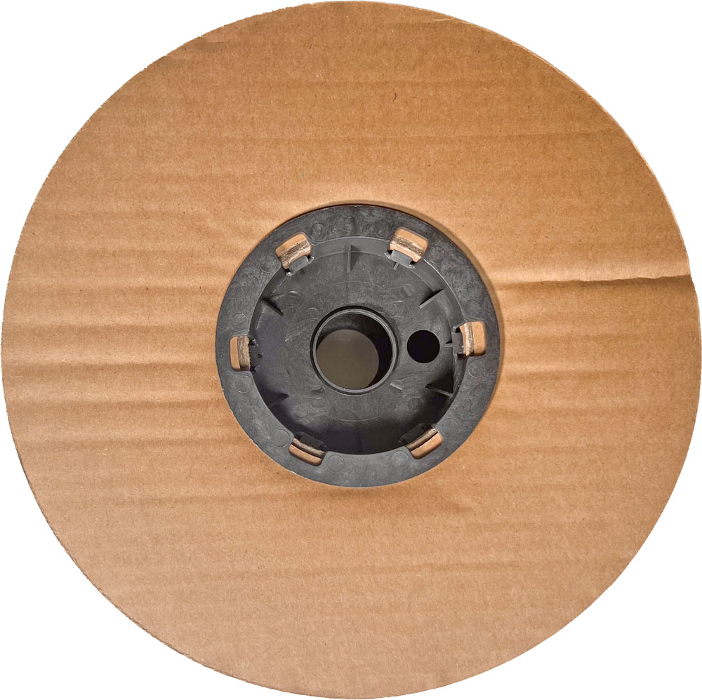 Core Plug of 4 x 6 White Front Pre Opened Bags 2 Mil Machine Automated Bags