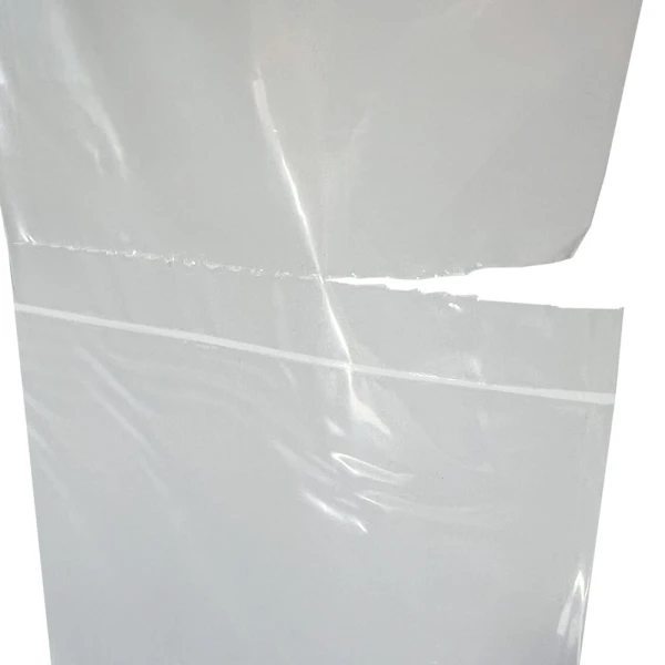 4 x 5 1.5 Mil Auto Bags Perforation Perforation of 4 x 5 1.5 Mil Pre-Opened Bags On Roll For Automated Bagging