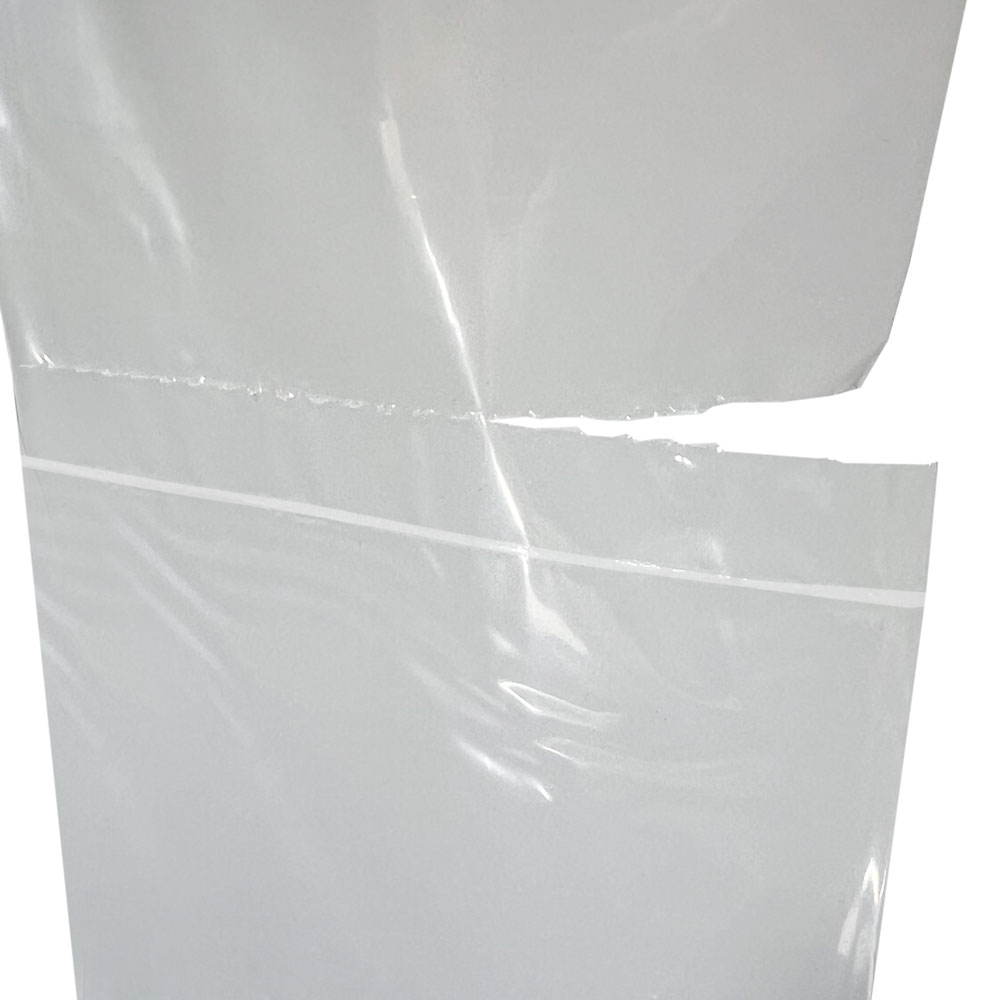 Perforation of 4 x 5 1.5 Mil  Pre-Opened Bags On Roll For Automated Bagging