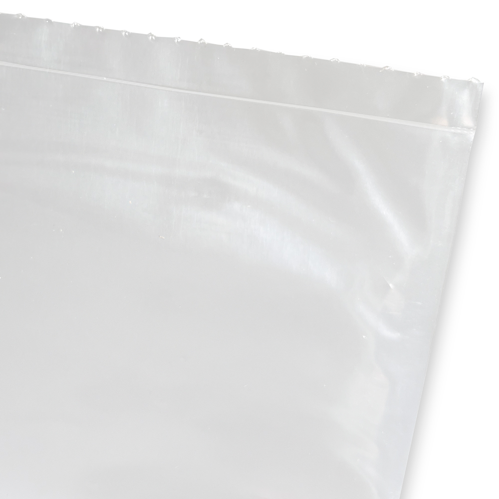 Bottom Seal 4 x 5 2 Mil Pre-Opened Bags On Roll For Automated Bagging