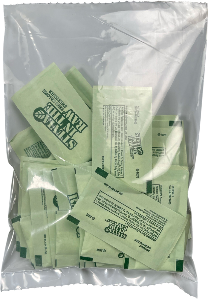 Clear Back 5 x 7 White Front Pre Opened Bags 2 Mil Machine Automated Bags