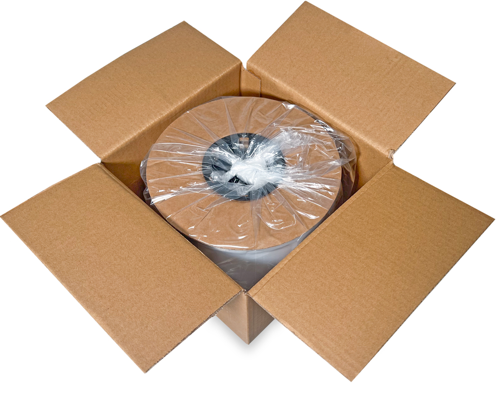 Case of 5 x 6 2 Mil Pre-Opened Bags On Roll For Automated Bagging