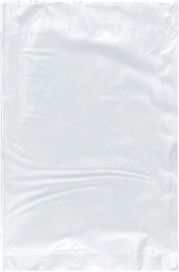 5 x 7 White Front 2 Mil Auto Bags White Front White Front of 5 x 7 White Front Pre Opened Bags 2 Mil Machine Automated Bags