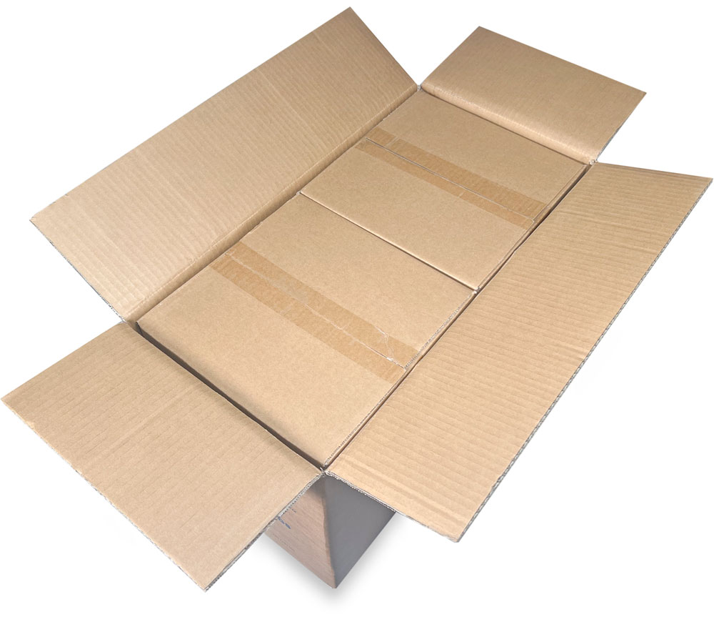 Master Case of 5 x 7 White Front Pre Opened Bags 2 Mil Machine Automated Bags