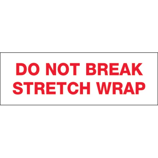 Do Not Break Stretch Wrap Carton Sealing Tape