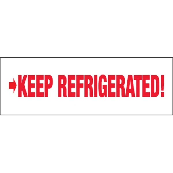 2x110 Keep Refrigerated2.2 Keep Refrigerated Carton Sealing Tape