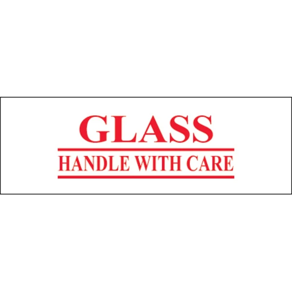 2x55 Glass - Handle With CareTape2.2 Glass - Handle With CareTape Carton Sealing Tape