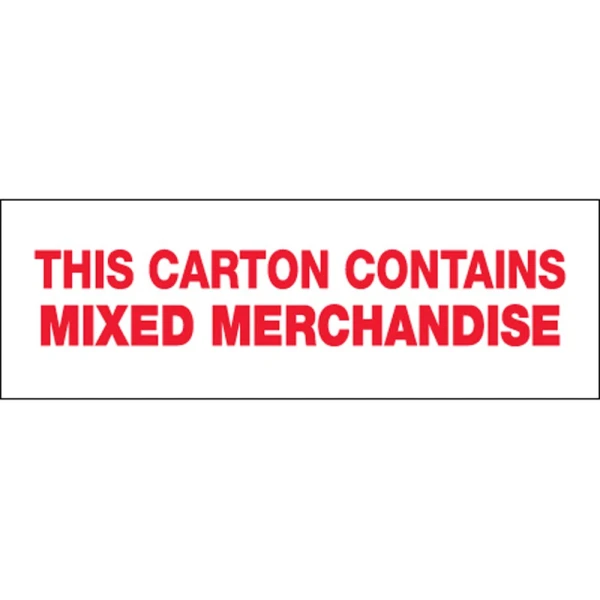 3x110 Mixed MerchandiseTape2.2 Mixed MerchandiseTape Carton Sealing Tape
