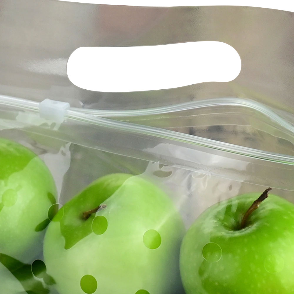 11x10x4 Slide Seal Vented Produce Pouch 3 lb.