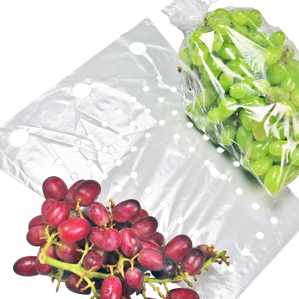 12 x 13.5 Vented Grape Bags