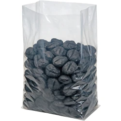 15" x 9" x 24" Gusseted Poly Bags 4 Mil