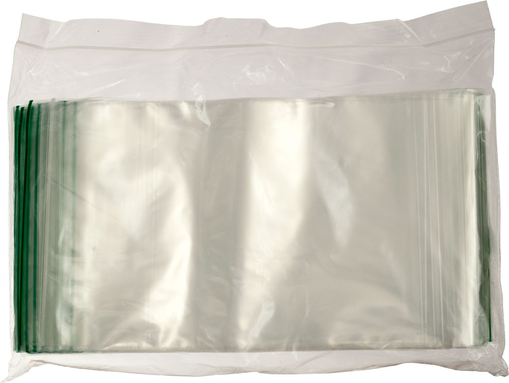 6 x 9 x 2 mil Clear Eco-Friendly Poly Ziplock Bags