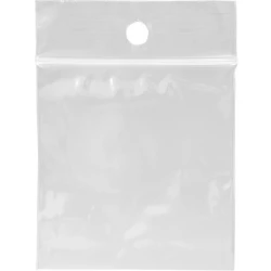 ClearZip 2 Mil Hang Hole ClearZip 2 Mil Hang Hole