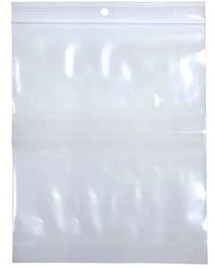 ClearZip Reclosable Hang Hole Bag