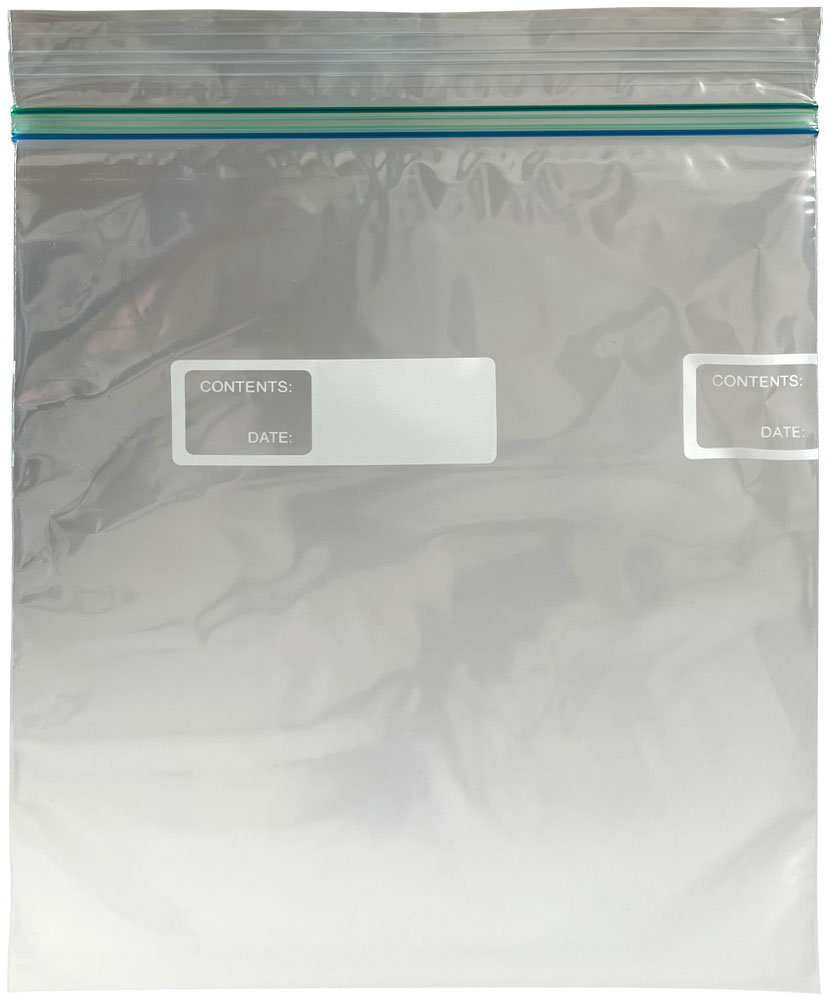 1 Quart Reclosable Poly Food Storage Bags