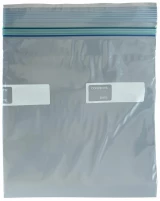 1 Quart Reclosable Poly Food Storage Freezer Bag