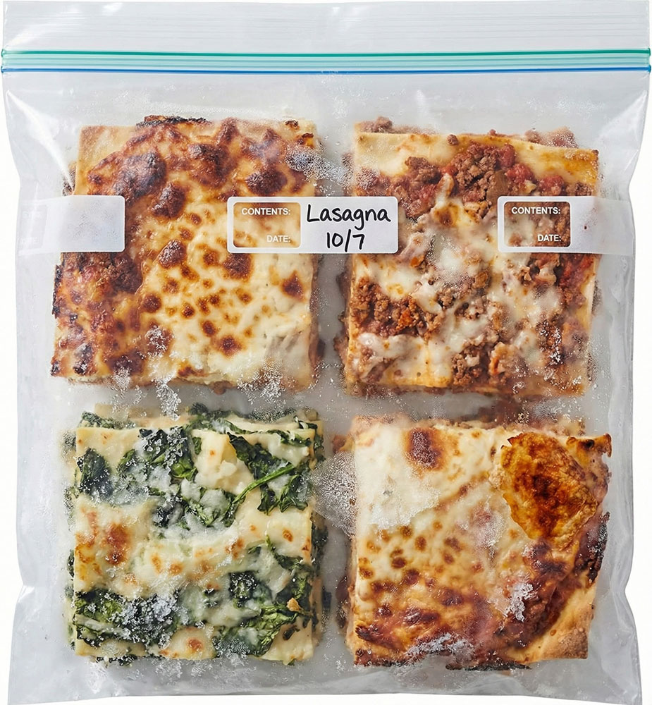 Marinating Flank Steak inside a 10-1/2 x 11 1 Gallon Storage Bag 2.7 Mil ColorZip Reclosable Food Service MiniGrip