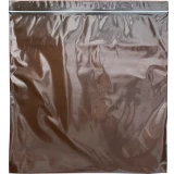 Front of 12 x 12 3 Mil Minigrip Reclosable Amber UV Protective Bag