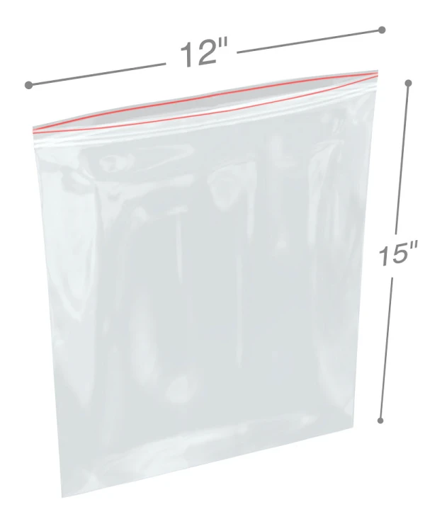 12x15 6Mil Minigrip Reclosable Plastic Bags 12x15 6Mil Minigrip Reclosable Plastic Bags