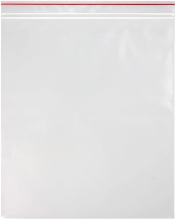 12x15 2 Mil Double Zip Minigrip Resealable Poly Bags Double Zip 12 x 15 2 Mil Resealable Poly Bags