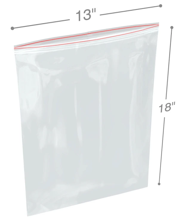 13x18 6Mil Minigrip Reclosable Plastic Bags
