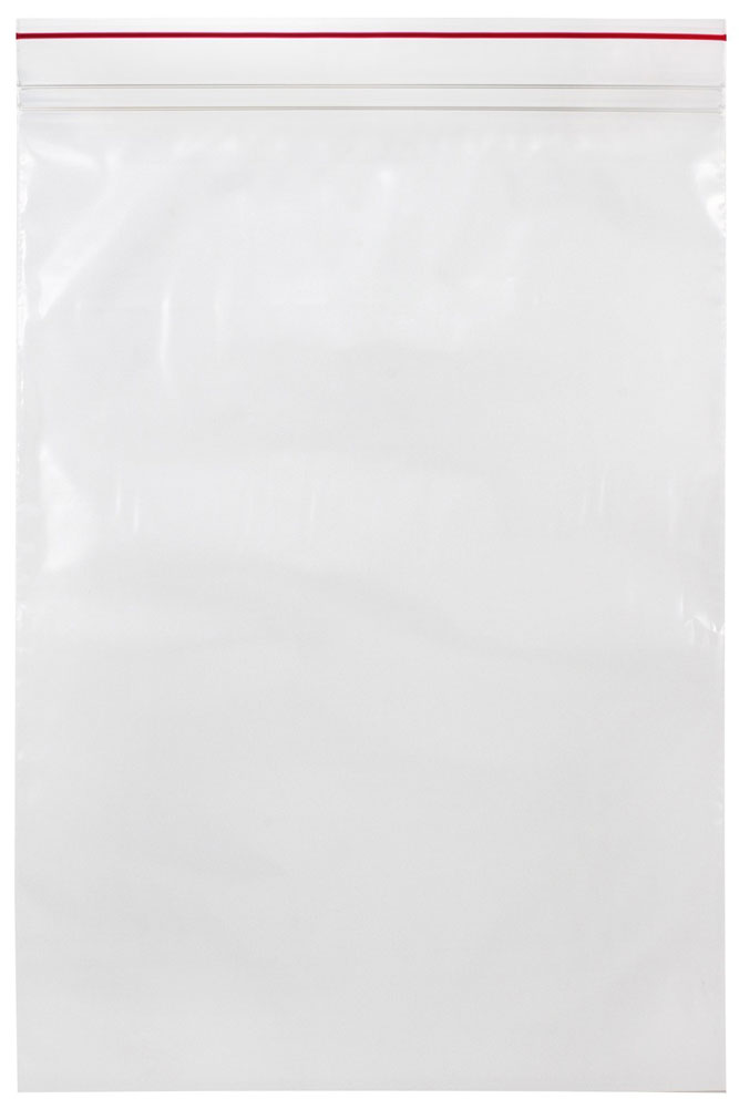 Double Zip 13 x 18 2 Mil Resealable Poly Bags