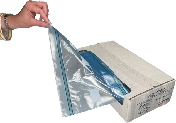 2 Gallon Jumbo Reclosable Poly Food Storage Bags Dispensing 2 Gallon Jumbo Reclosable Poly Food Storage Bags Dispensing