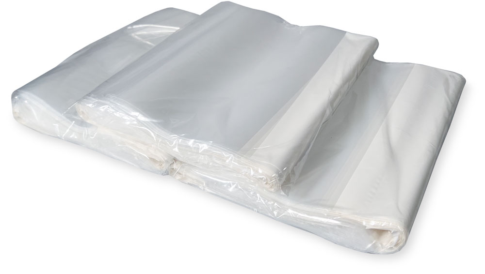 Inner Packs of 12 x 15 Clearzip Locking Top Bags with White Block 2 Mil
