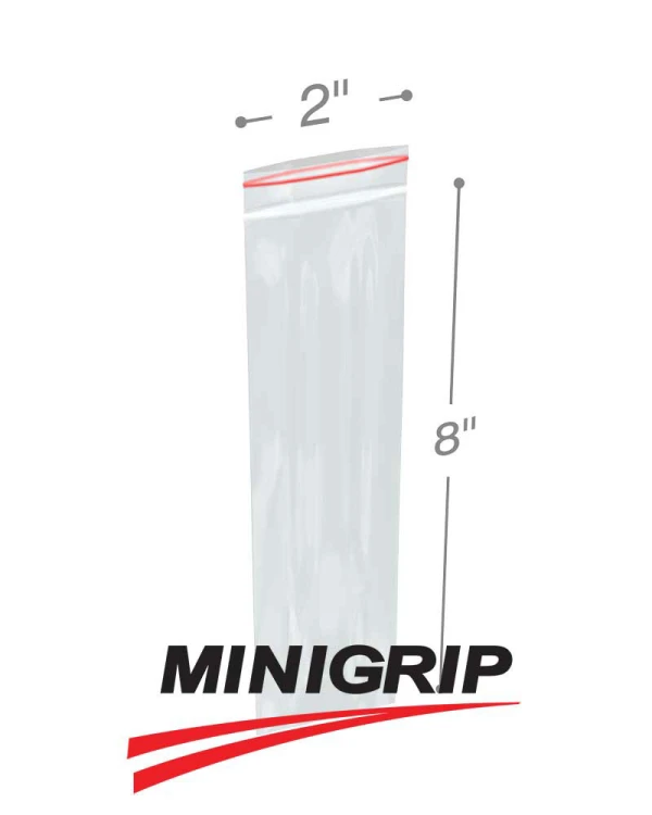 2x5 2Mil Minigrip Reclosable Plastic Bags 2x5 2Mil Minigrip Reclosable Plastic Bags