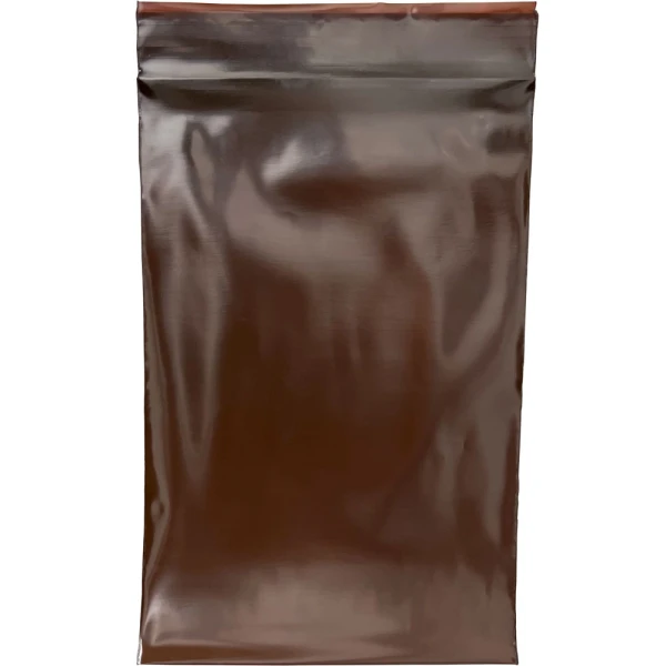 4 x 6 3 Mil Minigrip Reclosable Amber UV Protective Bag Back Back of Physical 4 x 6 3 Mil Minigrip Reclosable Amber UV Protective Bag