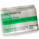 Innerpack with 4 x 6 2 Mil Minigrip Greenline Biodegradable Reclosable Bags