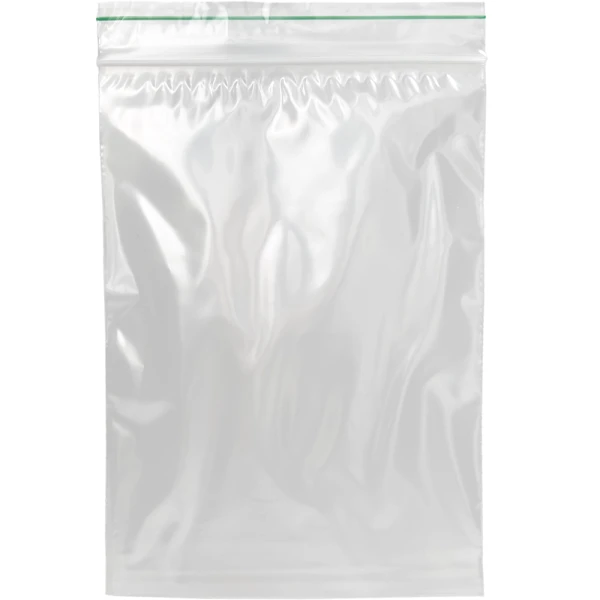 5 x 7 2 Mil Minigrip Greenline Biodegradable Reclosable Bag 5 x 7 .002 Minigrip Biodegradable Reclosable