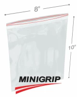 8x10 4Mil Reclosable MiniGrip Poly Bag