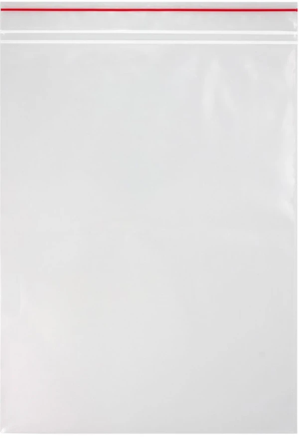8x10 2 Mil Double Zip Minigrip Resealable Poly Bags Double Zip 8 x 10 2 Mil Resealable Poly Bags