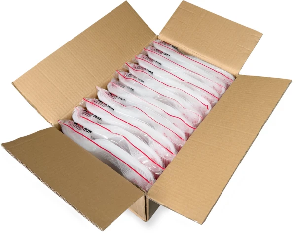 8 x 10 6 Mil Double Zip Minigrip Resealable CasePoly Bags Double Zip 8 x 10 6 Mil Resealable Poly Bags Case