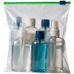 8x7 2.7 Mil 1-Quart Size SliderGrip Zipper Bags