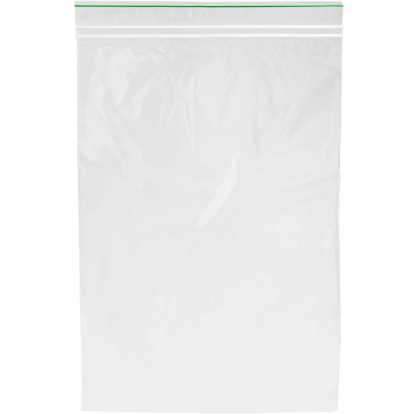 9 x 12 2 Mil Minigrip Greenline Biodegradable Reclosable Physical Bags Double Zipper